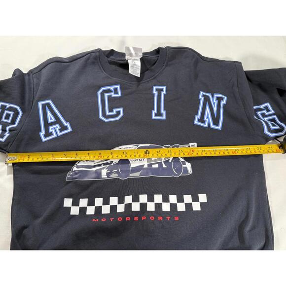 Honda Racing Team Black Pullover Crew Neck Sweatshirt M Men's/Unisex Race Car - Picture 7 of 9
